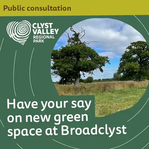 Social media graphic for Broadclyst consultation